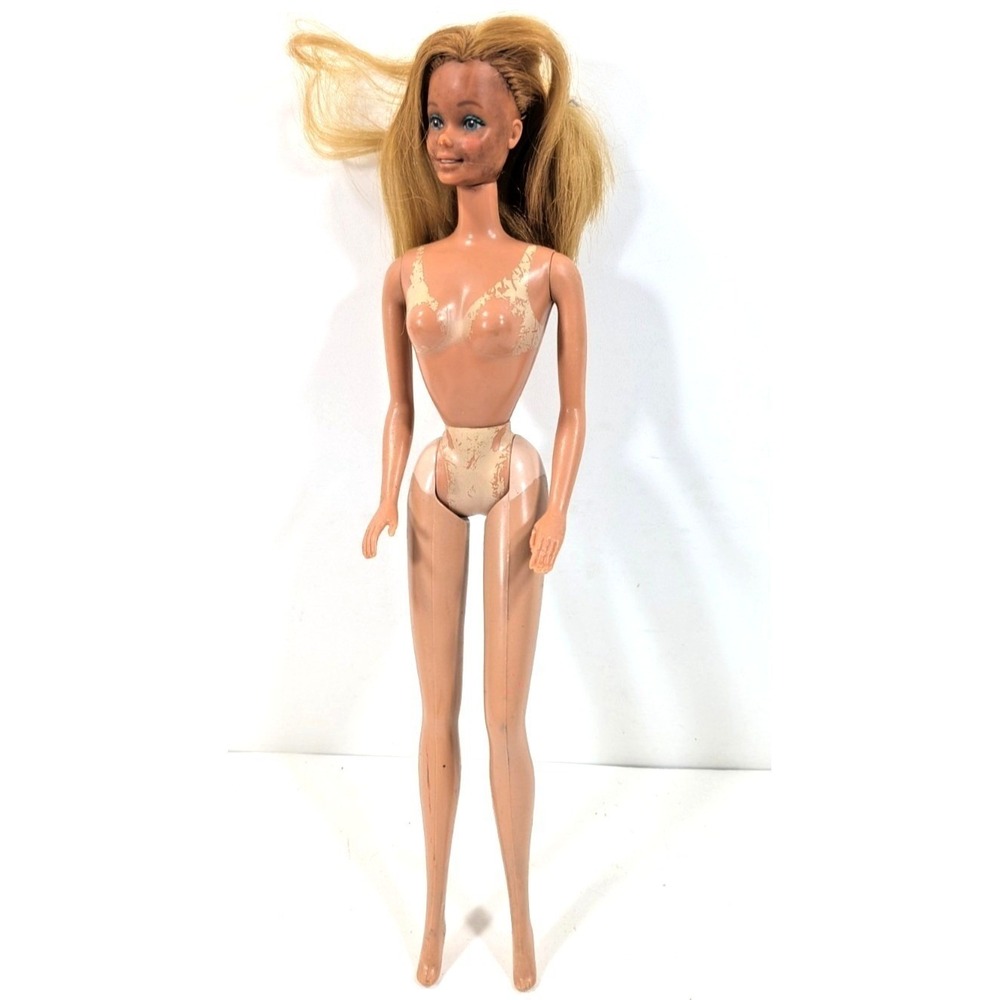 Vintage 1966 Mattel Barbie Doll Blonde Blue Eyes Philippines